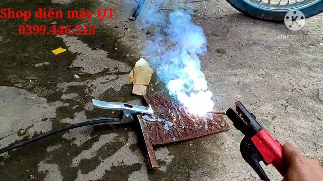Máy hàn điện tử hàn que 4ly Punair Arc 200 super and HD weld MMA 200 super смотреть онлайн