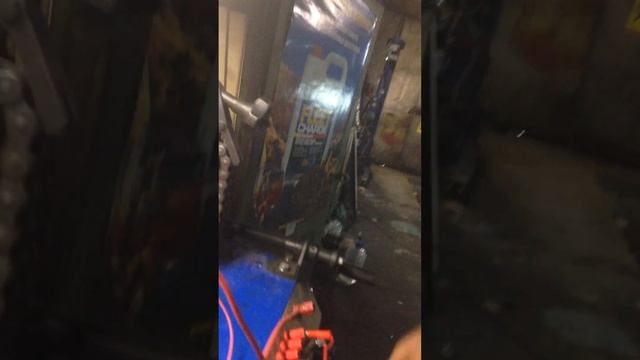 тест герератора VW T5 на стенде после замеры реле  регулятора