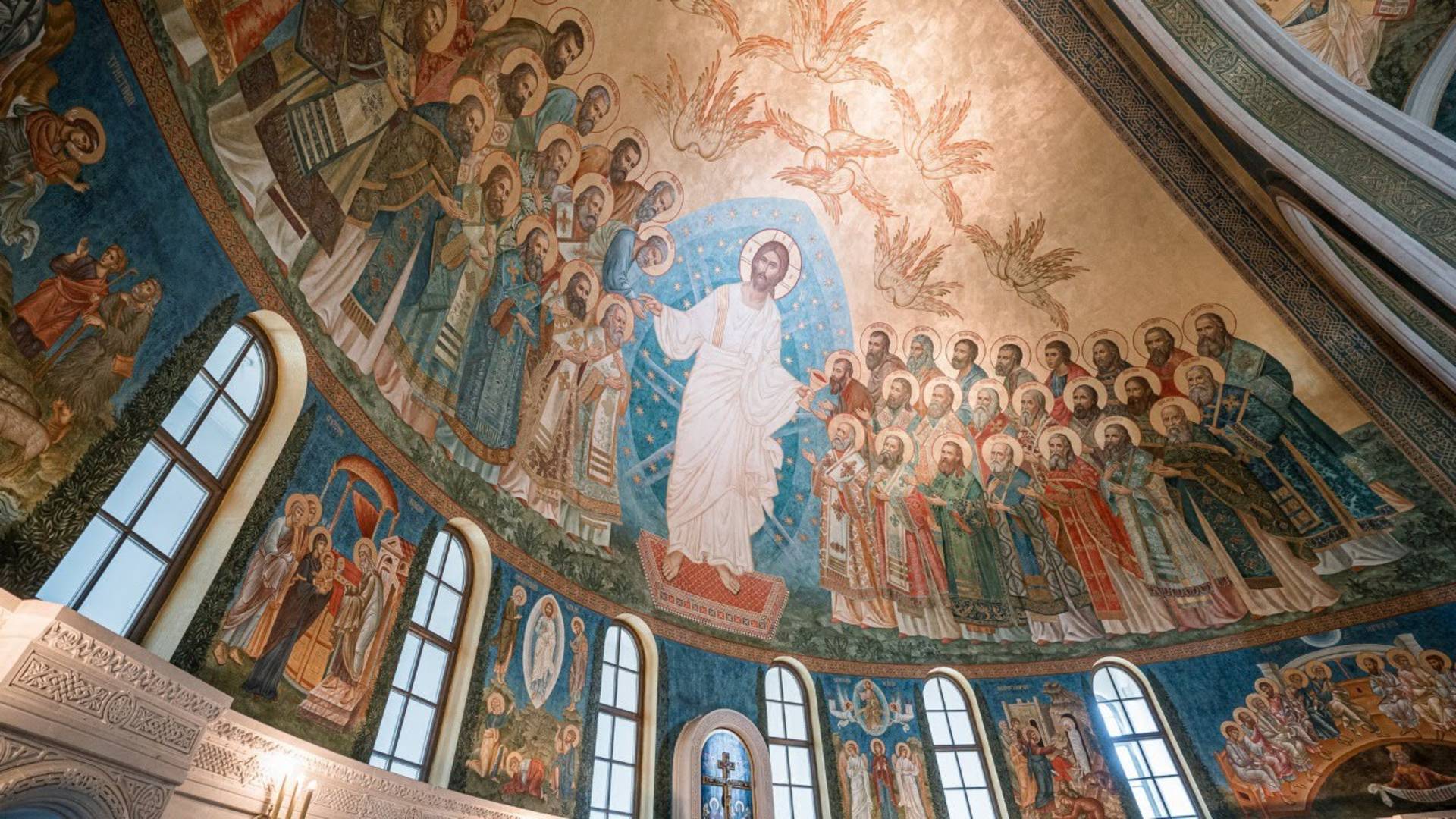 Всенощное бдение. Святое Богоявление. Крещение Господне смотреть онлайн