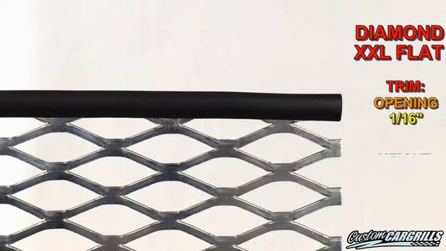 Diamond XXL Flat Universal Aluminum Grill Mesh - by customcargrills.com смотреть онлайн
