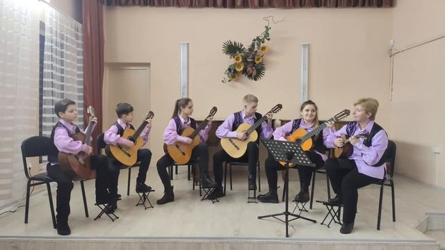 Ансамбль гітаристів "Рондо" - Л. Матвійчук "Дівчино ти моя переясловка" (викладач - Дерман Т.П.) смотреть онлайн