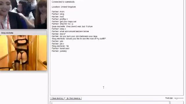 Limerick Sissy Michelle Humiliated Again On Chatroulette
