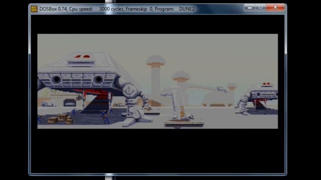Main Dos Game : Dune 2 di Windows7 смотреть онлайн