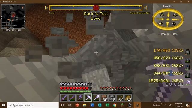 LOTR Mod Minecraft - Dwarf Let's Play "TOR Server" Ep. 17 - XP Farm!! смотреть онлайн
