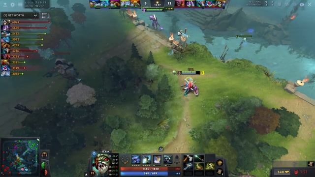 OG.ANA SMURF SLARK WITH DESO-ECHO SABRE - DOTA 2 7.29 GAMEPLAY смотреть онлайн