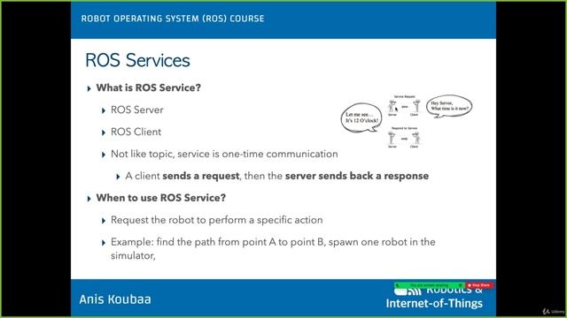 9.1. What is a ROS Service смотреть онлайн