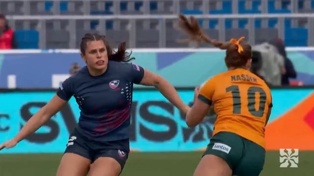 New Zealand go BACK TO BACK! | Los Angeles HSBC SVNS Day Three Women's Highlights смотреть онлайн