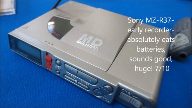 Minidisc portable player recorder collection rated worst to best MD смотреть онлайн