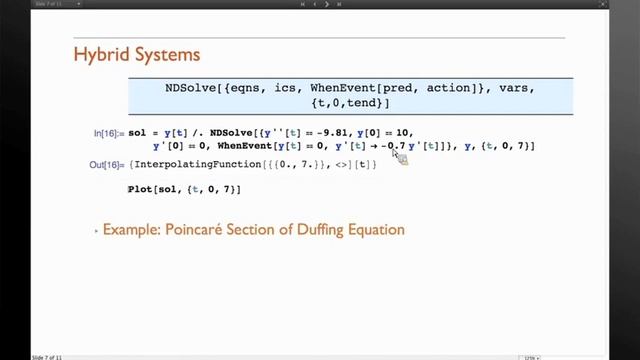 Mathematica Experts Live: Solving Differential Equations In Mathematica