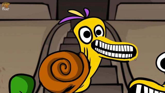 Garten of Banban 2 - ZEPHYR SNAIL All Character - FNF Speedpaint. смотреть онлайн
