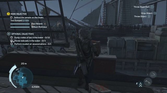 As an American I Like my Coffe Black and my Tea in the Harbor - Assassins Creed III Remastered Ep 6 смотреть онлайн