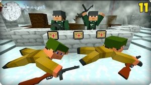 Вторая Мировая Война #11 Call of dute в МАЙНКРАФТ!