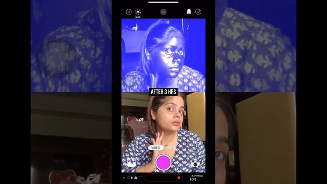 Sunscreen under uv camera #shortsvideo #youtube #hair смотреть онлайн
