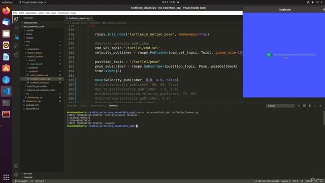 10.7. [DEMO] Move Straight Line (C++Python) смотреть онлайн
