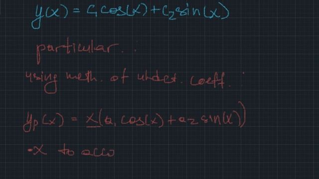 #3000 y''+y=cos(x) [Demidovich] смотреть онлайн