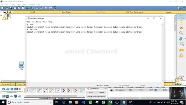Cara Kerja Hub Switch dan Router Dalam Suatu Sistem Jaringan Komputer смотреть онлайн
