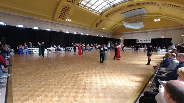 Amateur Bronze American Smooth Foxtrot Final - U Dance Fest 2024 смотреть онлайн