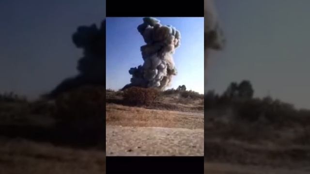 авиационная бомба ФАБ-250 времен ВОВ уничтожена сегодня на полигоне Раевском. Новороссийск смотреть онлайн