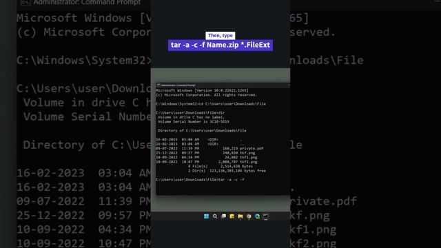 Zip or Unzip Files using the Command Prompt смотреть онлайн