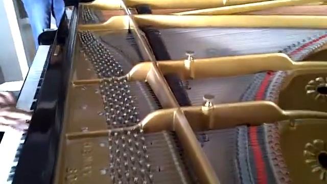 1911 Henry F Miller 6'8" Semi-Concert Grand Piano смотреть онлайн