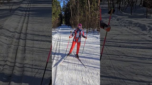 #коньковыйход на жёсткой трассе #лыжи смотреть онлайн