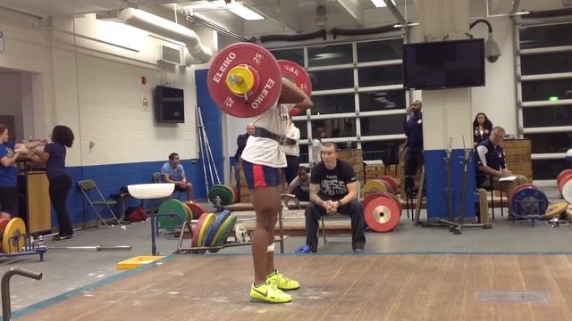Rapulu Okolo (Youth, 69 kg) - 78 kg (171.6 lb) Clean and Jerk смотреть онлайн