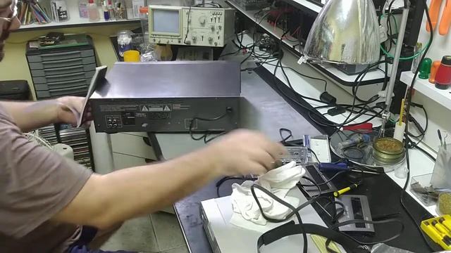 teste e embalagem Tape Deck JVC TD W215 - vendido смотреть онлайн