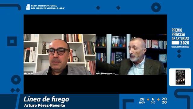 Arturo Pérez-Reverte presenta "Línea de fuego" | FIL Guadalajara 2020 смотреть онлайн