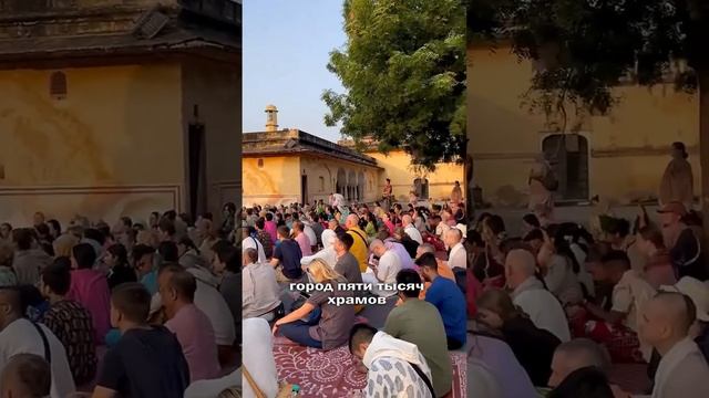 Мини-влог из Индии часть 2 Вриндаван. Паломничество по святым местам и кулинария