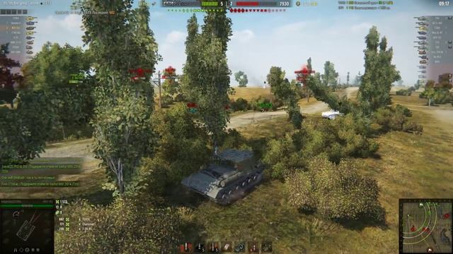 ИСУ-152 на Прохоровке порвал всех. смотреть онлайн