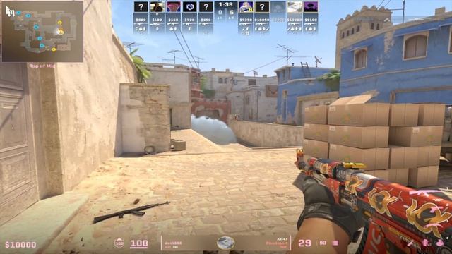 【CS2 POV】donk (24-7) Vs Flamie (mirage) | FACEIT Ranked CS2 | Oct 21, 2023