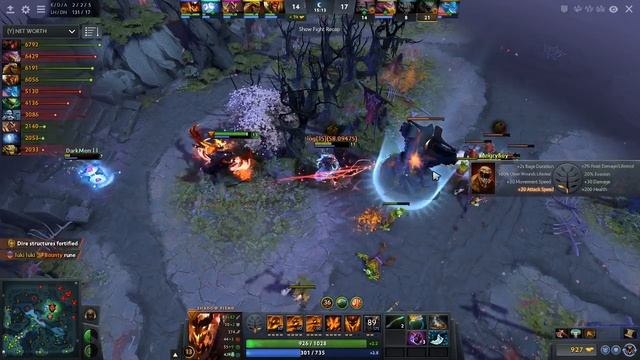 Dota 2 Game Play Top 51 world Shadow Fiend Easy game Dota 2 смотреть онлайн