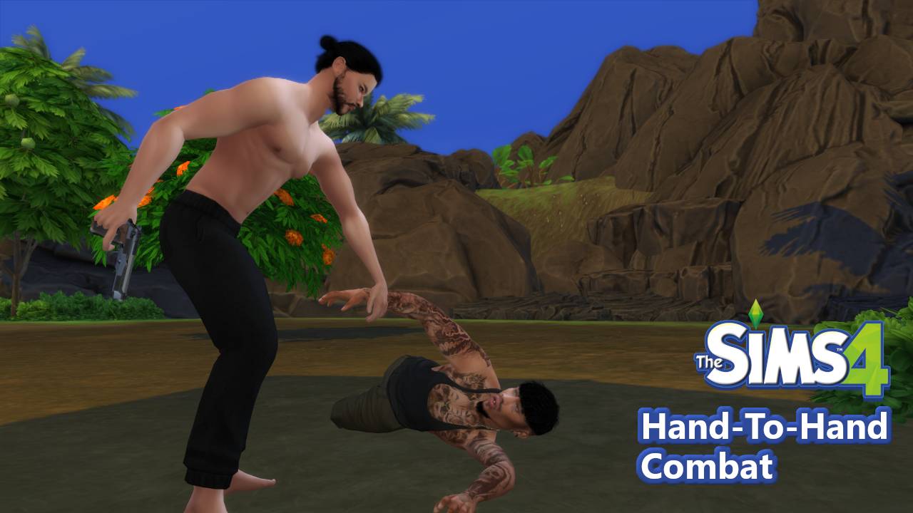 The Sims 4 Hand-To-Hand Combat Animations - Download смотреть онлайн