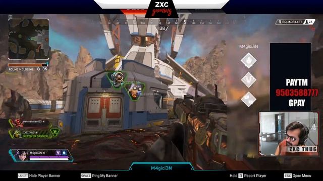 DOTA 2 and APEX LEGENDS LIVE with ZXC THUG | ZXC GAMING смотреть онлайн