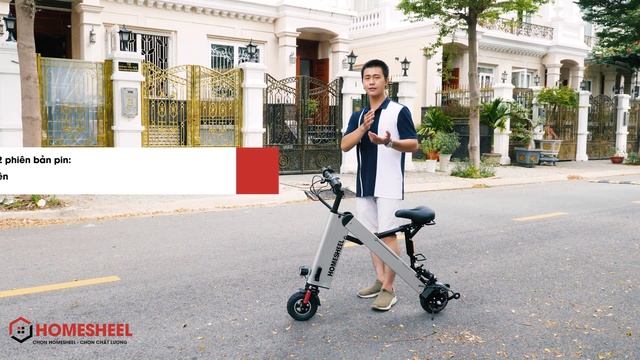 Review Xe điện gấp gọn mini Homesheel A2 смотреть онлайн