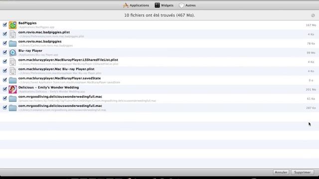 Supprimer entièrement une application sur Mac - Appcleaner смотреть онлайн