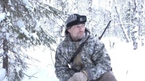 Охота на лося в тайге