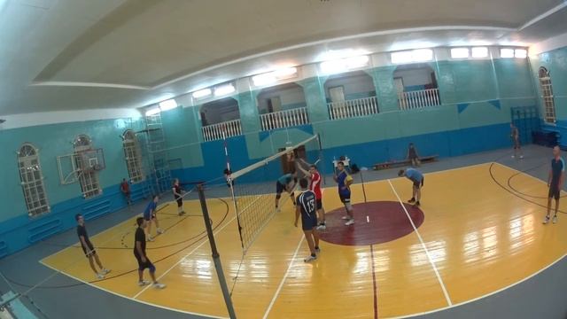 Волейбол Тренировка Игра 4 - 2016.09.29. Орел любительский волейбол смотреть онлайн