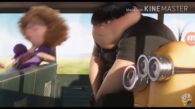 Лутчший момент-Минйоны (Спасибо,что подвезли!) смотреть онлайн