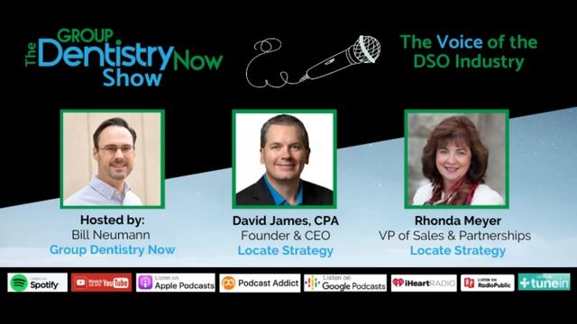 Rhonda Meyer & David James, CPA of Locate Strategy share their dental practice location strategy смотреть онлайн
