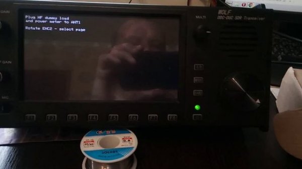 Трансивер "Волк" (RS-998). Калибровка ксв-метра. Правильная ;)