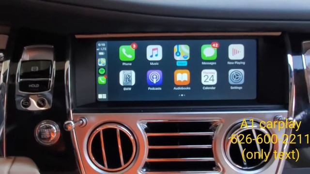 Rolls Royce upgrade carplay 3 смотреть онлайн
