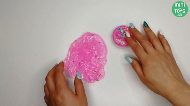 Слайм Magic Hands с блестками смотреть онлайн
