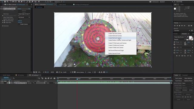 Basic 3D Camera tracking tutorial in After Effects CC (Matchmove) смотреть онлайн