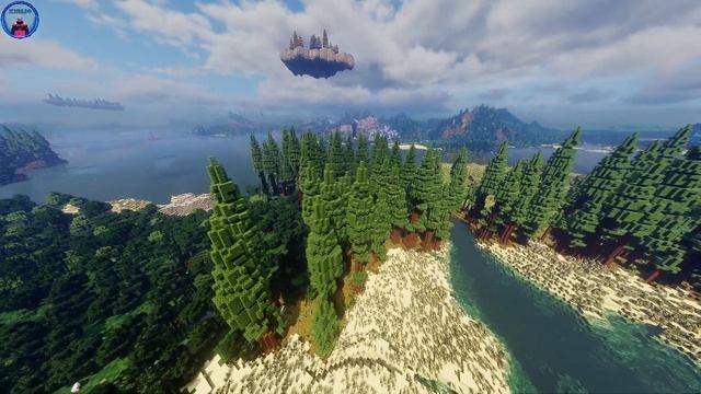 Minecraft Has NEVER Looked BETTER 1.20.4 Distant Horizons ReTerraforged Bliss Shaders смотреть онлайн