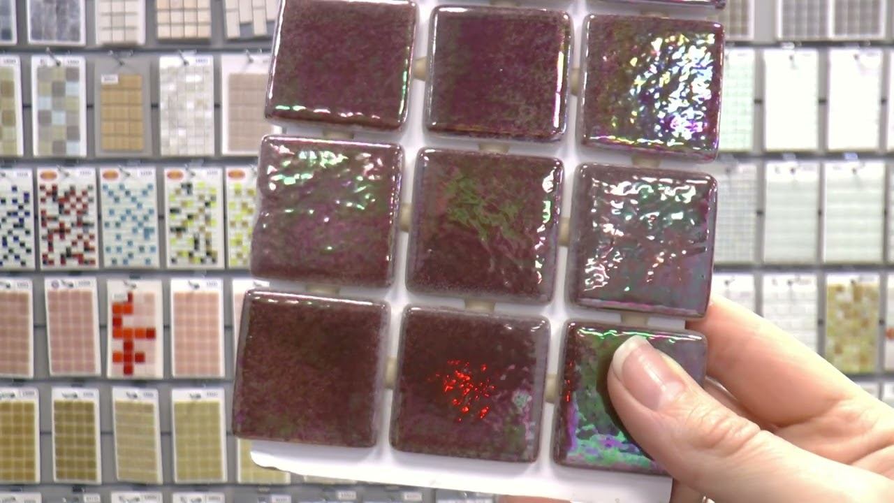 Стеклянная мозаика с перламутром артикул 25179 смотреть онлайн