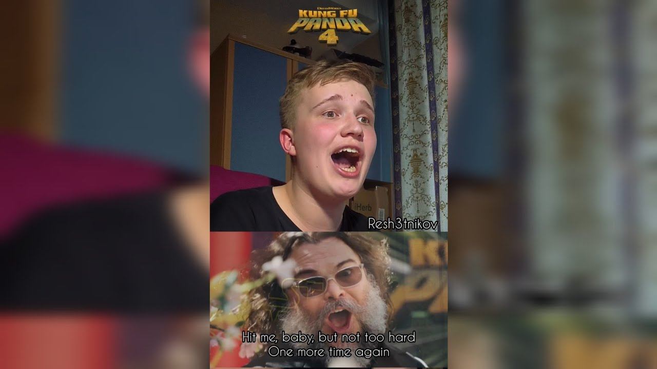 Tenacious D (Jack Black) - ...Baby One More Time (#KungFuPanda4 #sing) - #CoverByRAM - Music Video смотреть онлайн