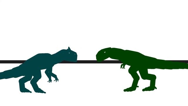 Deltadromeus vs Gorgosaurus смотреть онлайн