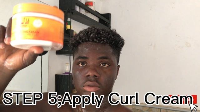 How to get curly hair IN 4 MINUTES !!! (for Black Men and Women) смотреть онлайн